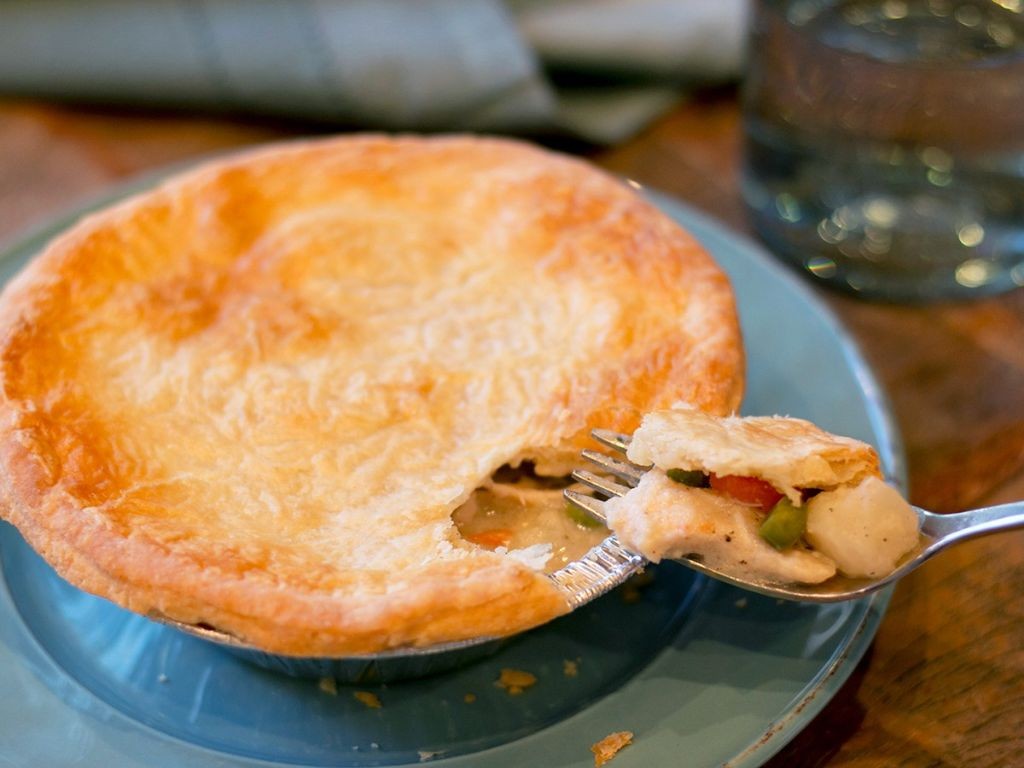 Spicy KFC Chicken Pot Pie with Jalapeños