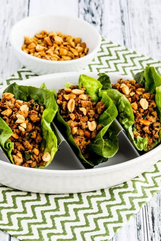 Spicy Keto Ground Turkey Lettuce Wraps