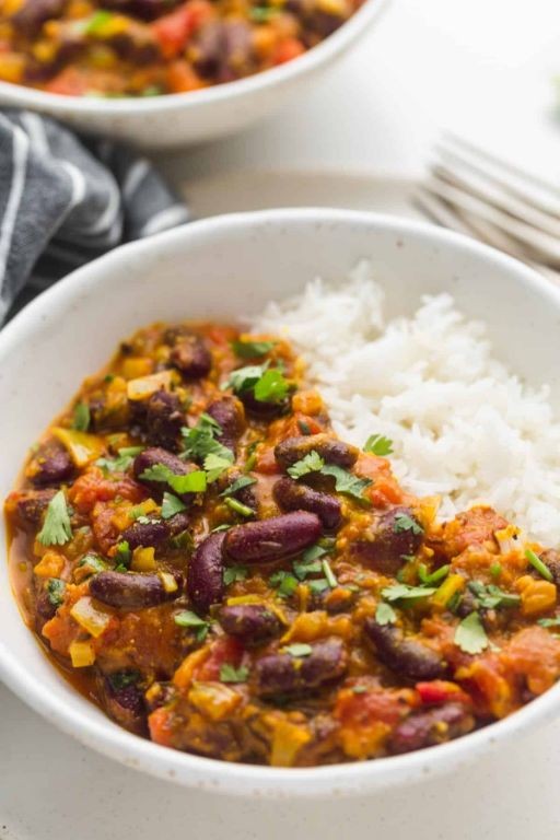 Spicy Kidney Bean Curry