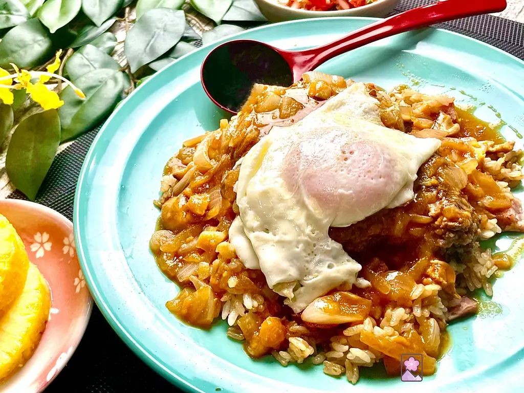 Spicy Kimchi Loco Moco