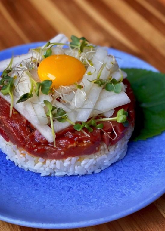 Spicy Korean-Style Steak Tartare
