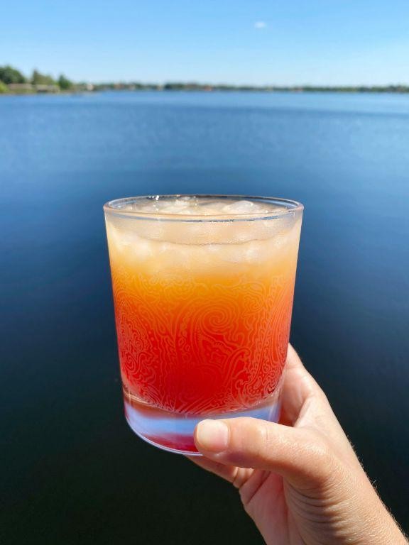 Spicy Mango Tequila Sunrise