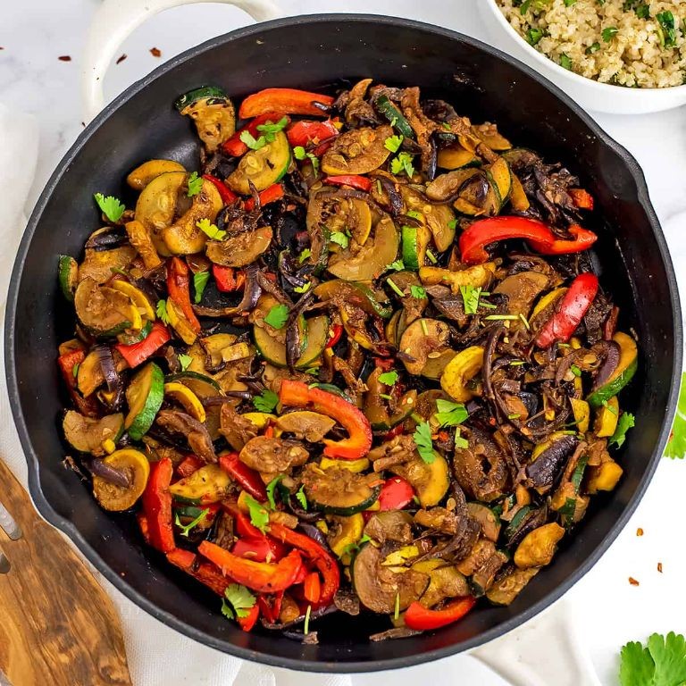 Spicy Mexican Vegetable Stir-Fry