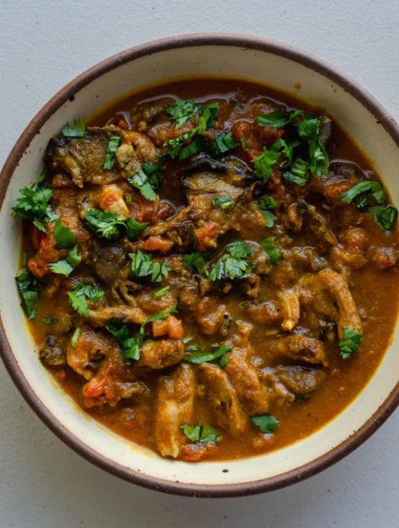 Spicy Oyster Mushroom Curry