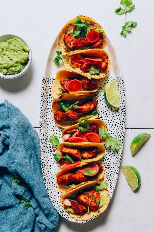 Spicy Paprika Fish Tacos