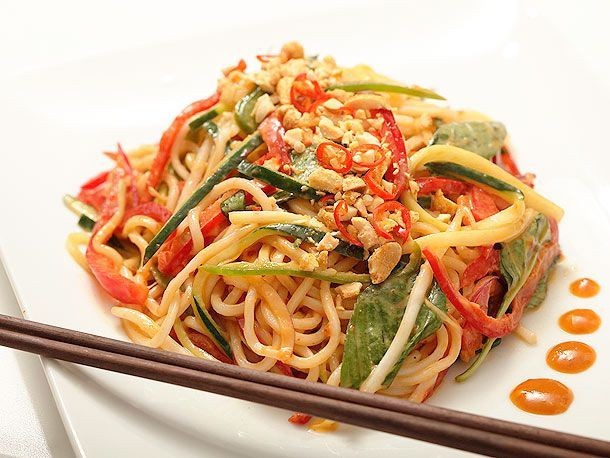 Spicy Peanut Noodle Salad