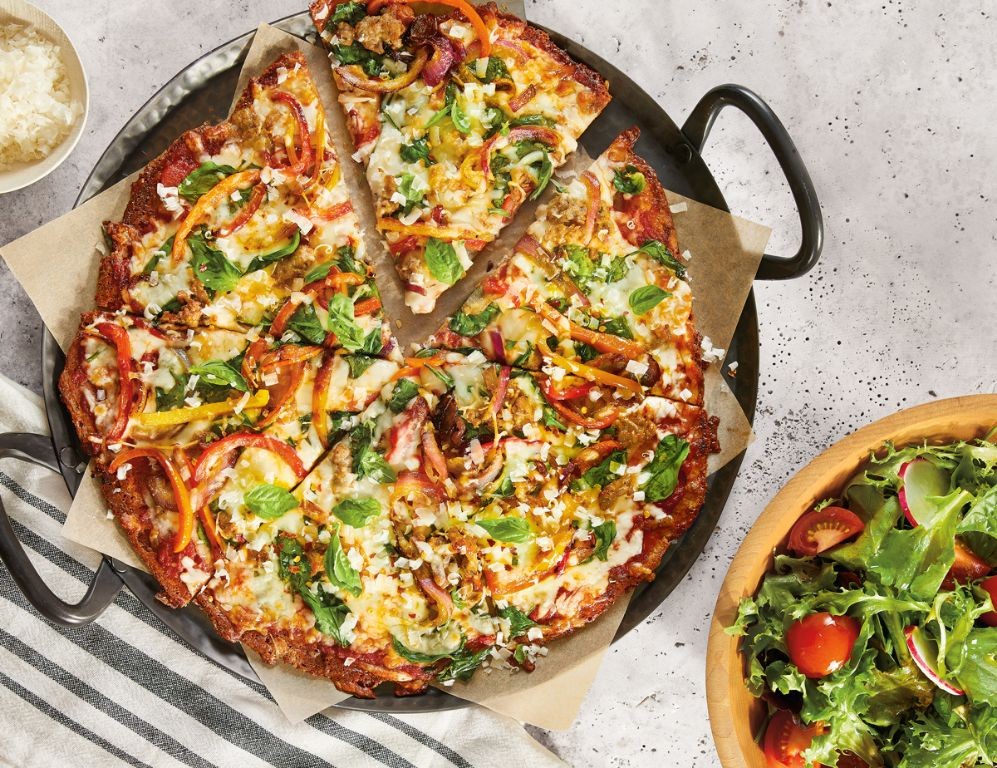 Spicy Sausage Keto Pizza