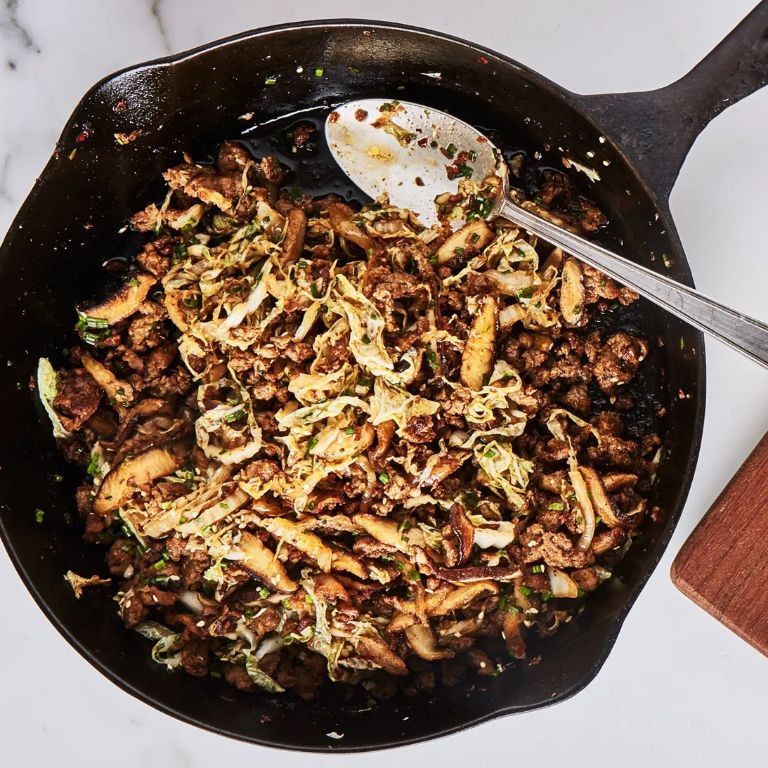 Spicy Sausage and Cabbage Stir-Fry