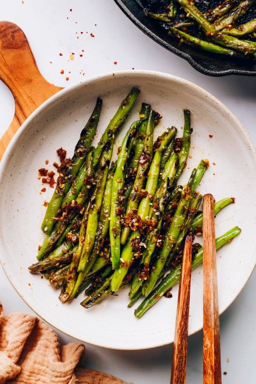 Spicy Sautéed Green Beans