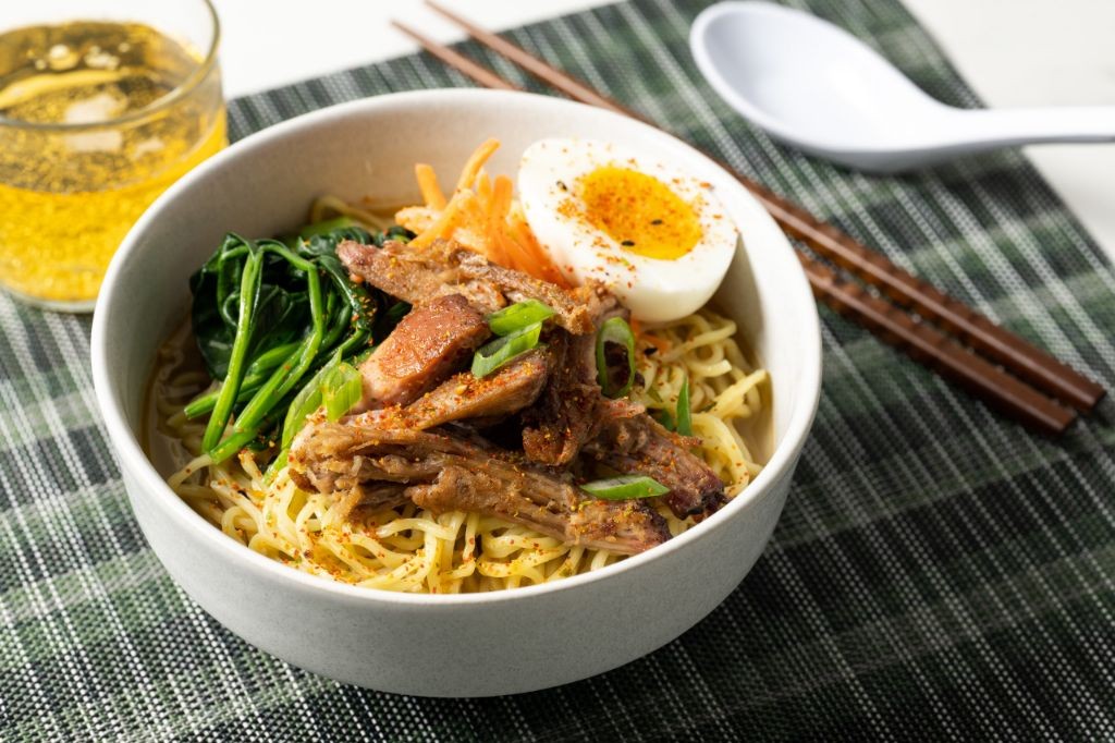 Spicy Shredded Pork Ramen