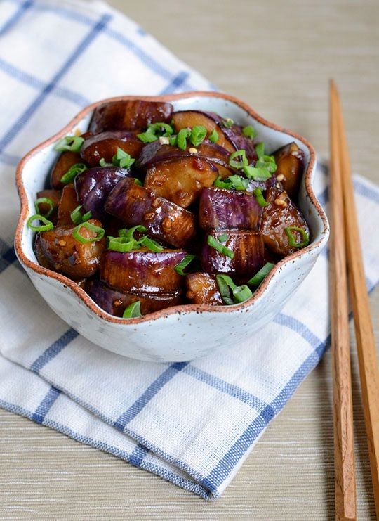Spicy Sichuan-Style Sauteed Eggplant