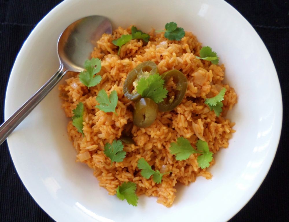 Spicy Spanish Rice with Jalapeños