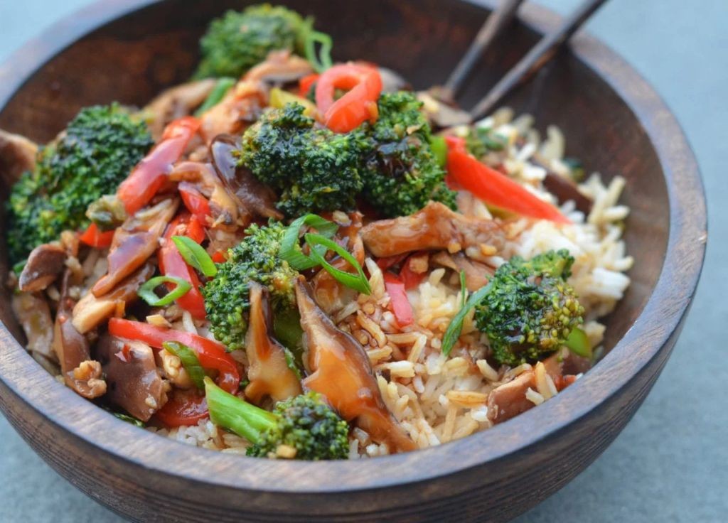 Spicy Stir-Fried Asian Vegetables