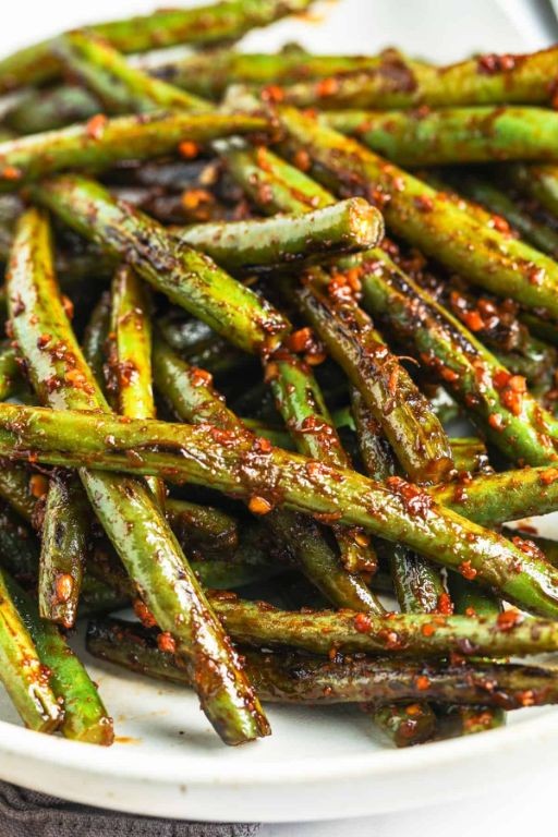 Spicy Szechuan Green Bean Stir-Fry
