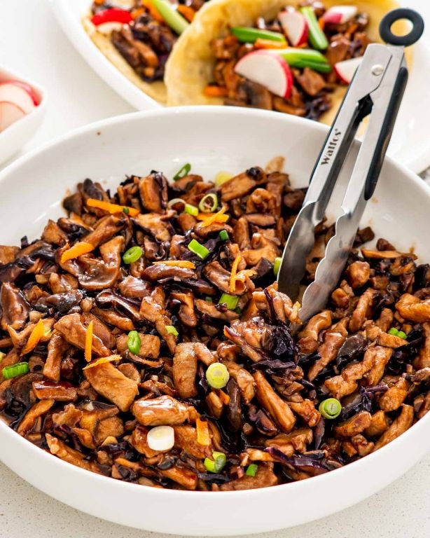 Spicy Szechuan Moo Shu Pork