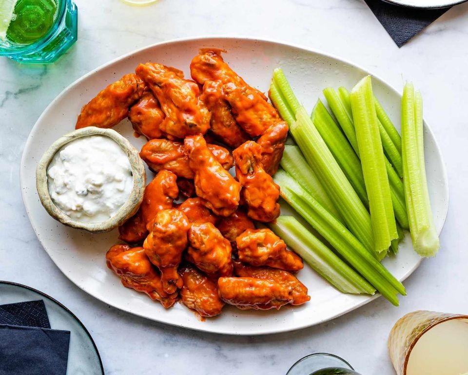 Spicy Thai Franks Hot Sauce Wings