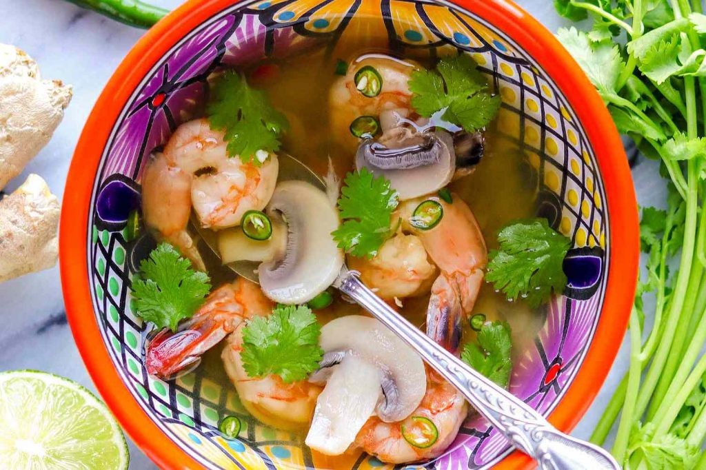 Spicy Thai Seafood Soup