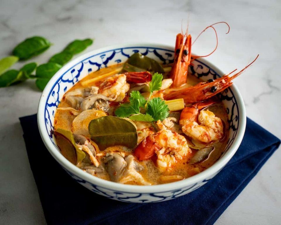 Spicy Thai Tom Yum Soup
