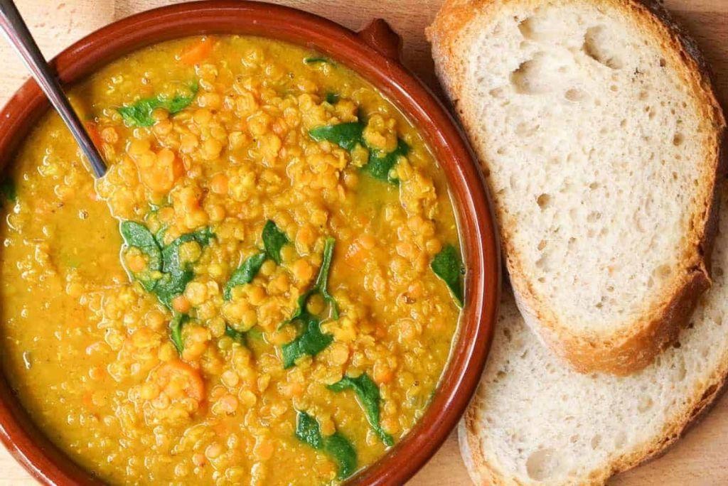 Spicy Turmeric Lentil Soup