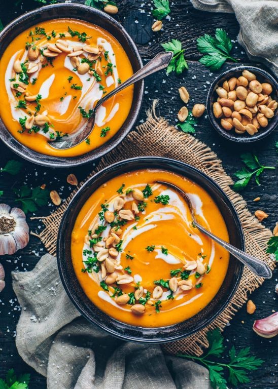 Spicy Vegan Pumpkin Soup