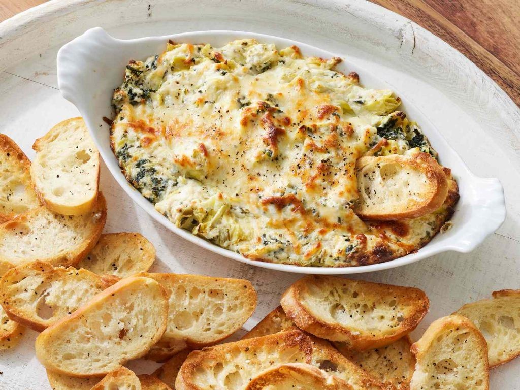 Spinach and Artichoke Dip with Cream Cheese