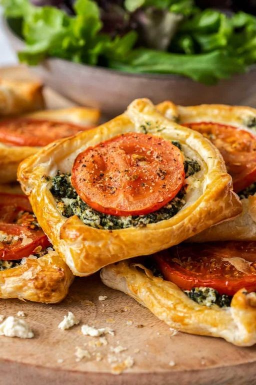 Spinach and Feta Galette in a Flaky Crust