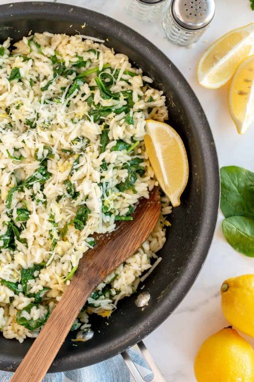 Spinach and Lemon Risotto