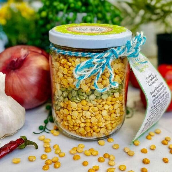 Split Pea and Ham Soup in a Jar