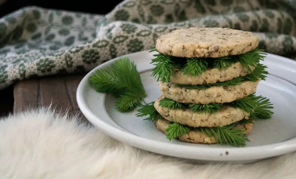 Spruce Tip Butter for Biscuits