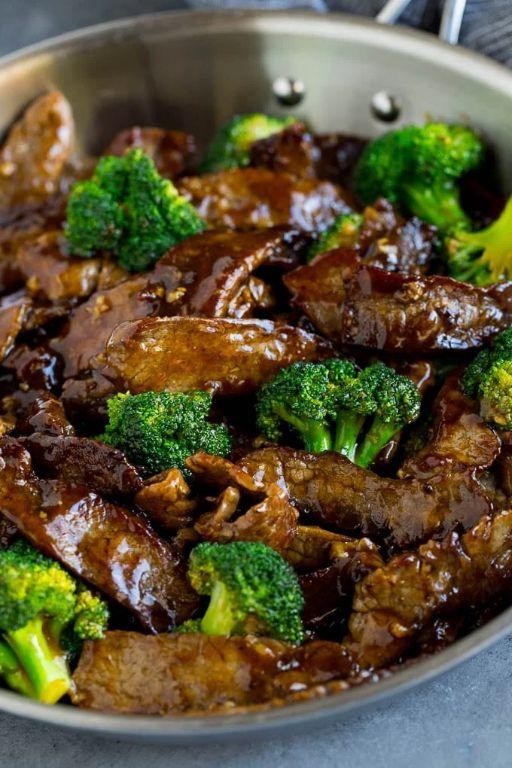 Steak Cube and Broccoli Stir-Fry