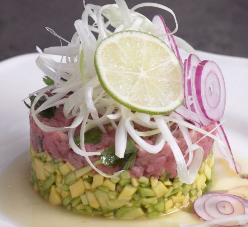 Steak Tartare with Avocado and Lime
