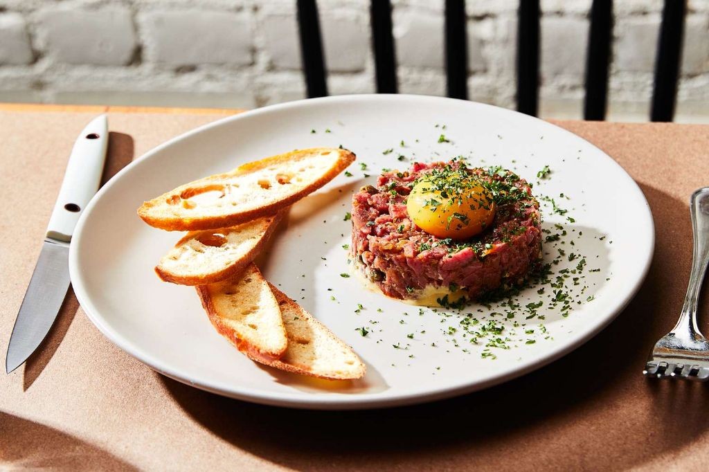 Steak Tartare with Capers and Anchovies