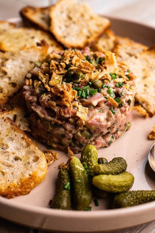 Steak Tartare with Fresh Herbs and Lemon Zest