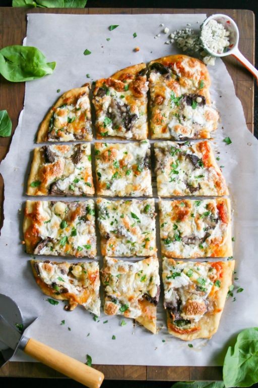 Steak and Blue Cheese Flatbread