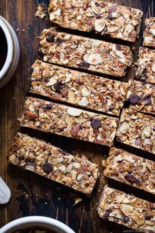 Stevia-sweetened granola bars