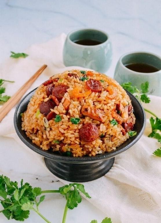 Sticky Rice with Chinese Sausage