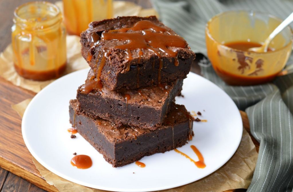 Sticky Toffee Pudding Brownies with Fudge Swirl