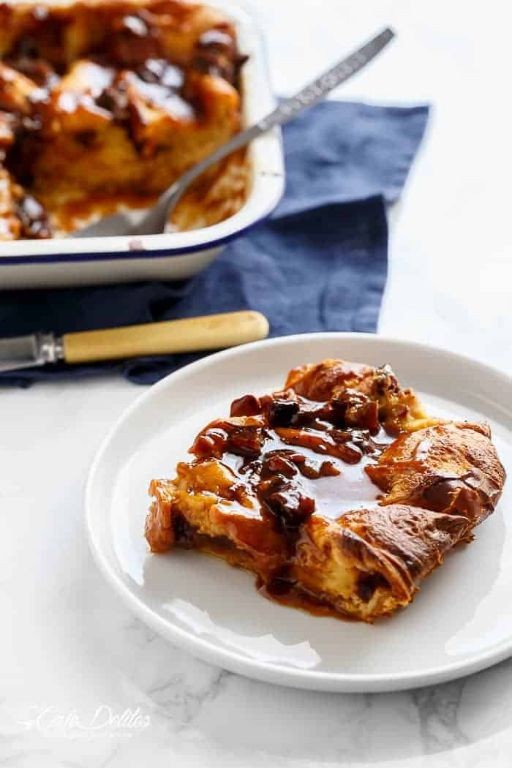 Sticky Toffee Pudding French Toast Casserole