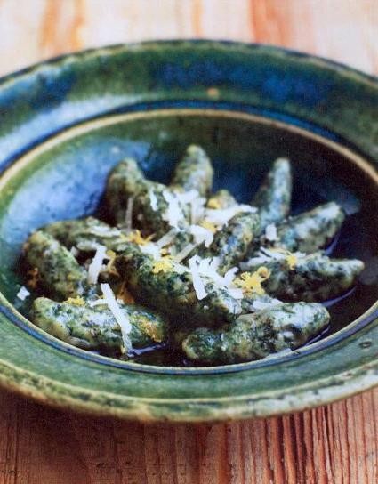 Stinging Nettle and Lemon Butter Sauce