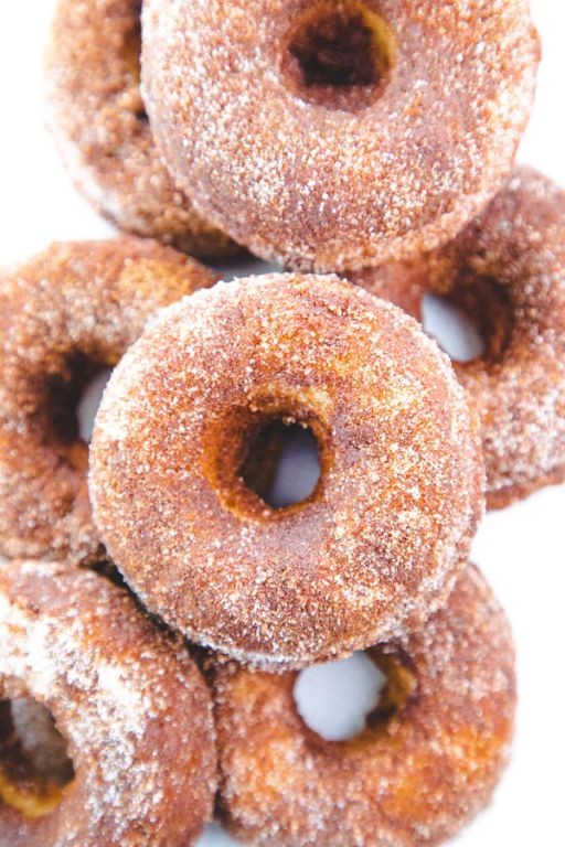 Stovetop Cinnamon Sugar Donuts