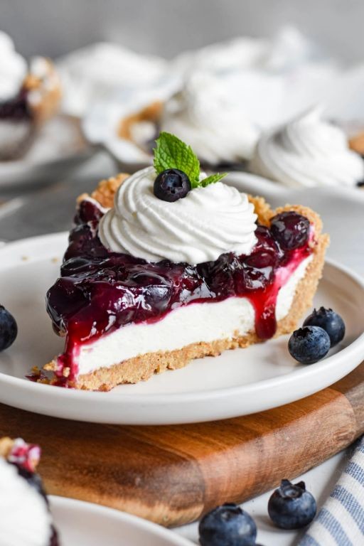 Strawberry Blueberry Pie with Cream Cheese Filling
