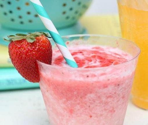 Strawberry Coconut Cream Mocktail