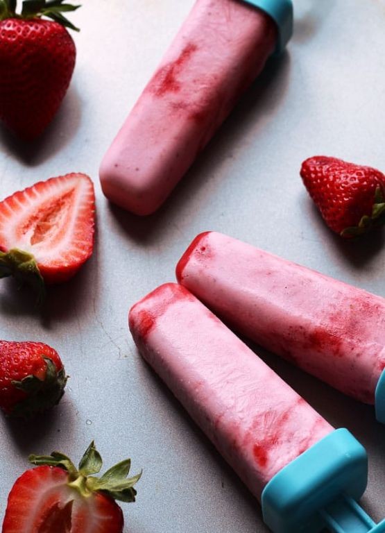 Strawberry Coconut Swirl