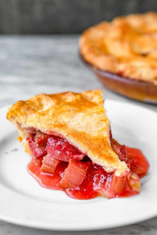 Strawberry Rhubarb Pie Filling