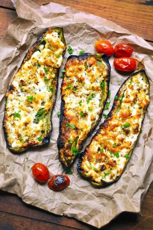 Stuffed Giant Marconi Peppers with Quinoa and Feta