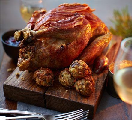 Stuffed Guinea Hen with Chestnut and Sage