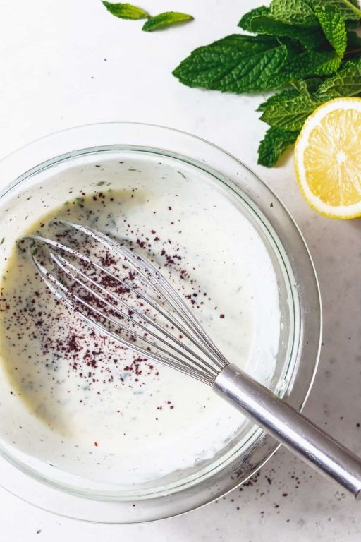 Sumac and Mint Yogurt Sauce