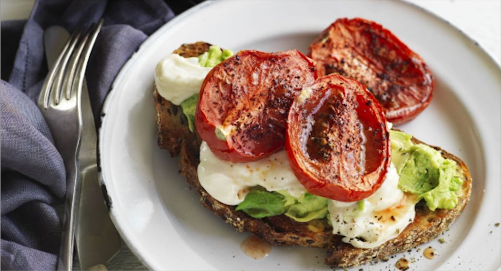 Sumac and Tahini Dressed Avocado Toast