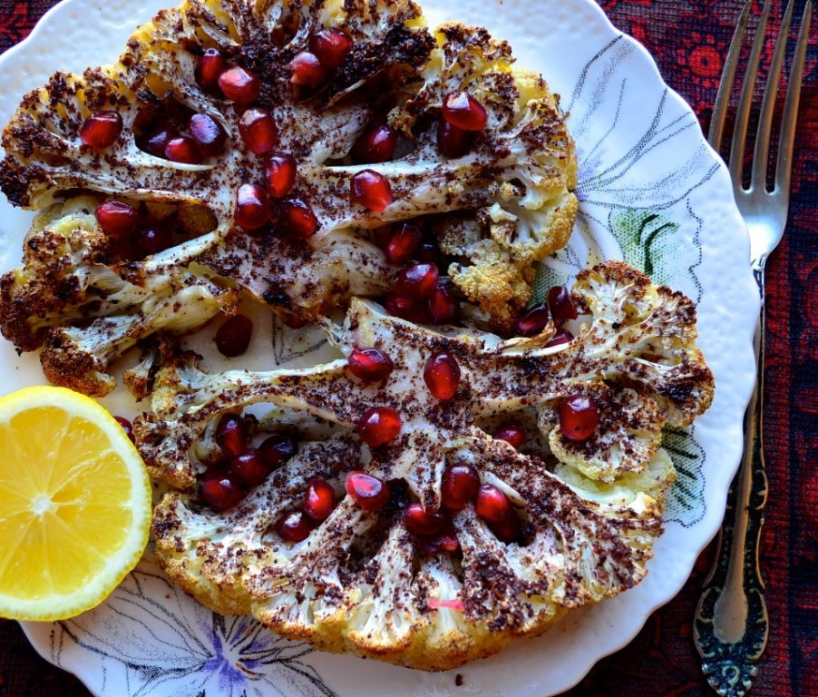 Sumac-Dusted Roasted Cauliflower