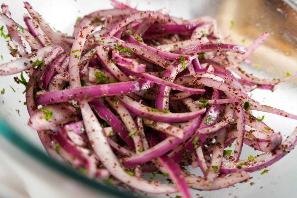 Sumac-Infused Onion Rings